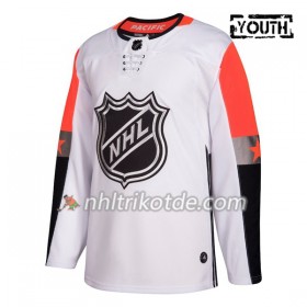 2018 NHL All-Star Trikot Pacific Division Blank Adidas Weiß Authentic - Kinder